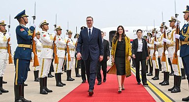 Sırbistan Cumhurbaşkanı Aleksandar Vucic, Çin'de