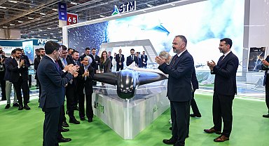 STM, uzun menzilli kamikaze İHA 'KUZGUN'u tanıttı