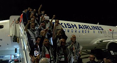 Sumud Filosu aktivistleri İstanbul'a geldi