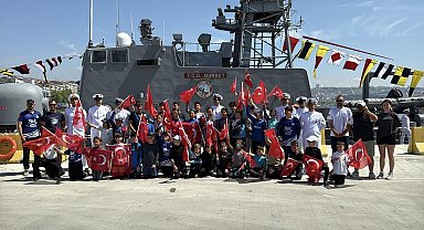 TCG Gurbet hücumbotu, Tekirdağ'da ziyarete açıldı