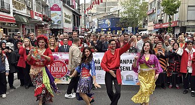 Tekirdağ'da Kakava ve Hıdırellez Şenliği'nde renkli görüntüler