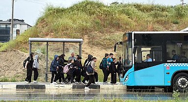 Tekirdağ'da sağanak etkili oldu
