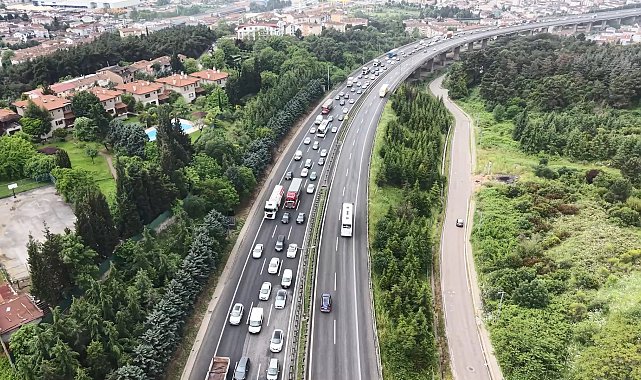 TEM'in Kocaeli geçişinde bayram yoğunluğu