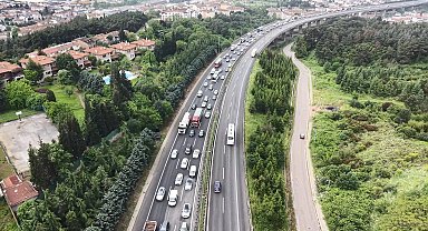 TEM'in Kocaeli geçişinde bayram yoğunluğu