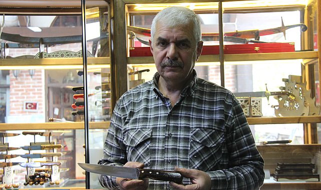 Tescilli Sivas bıçağına bayram öncesi yoğun talep