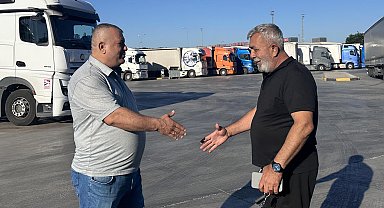 TIR şoförleri bayrama ailelerinden uzakta girdi