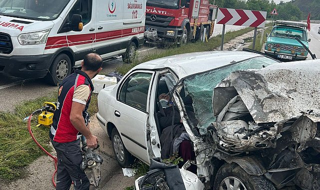 Tokat'ta trafik kazası: 5 yaralı