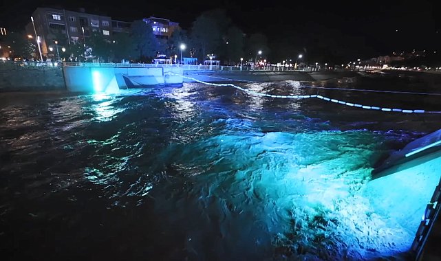 Tokat'ta Yeşilırmak Nehri'nin su seviyesi yükseldi