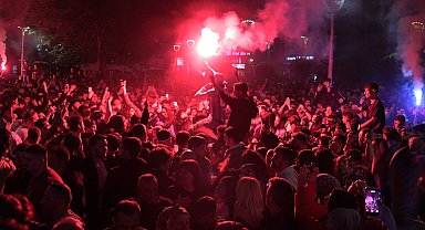 Trabzon'da kupa zaferi coşkuyla kutlandı