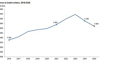 TÜİK: Kırmızı et ve çiğ süt üretimi azaldı