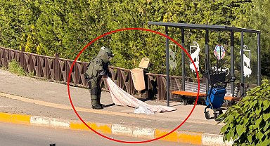 Tunceli'de fünye ile patlatılan poşetten battaniye çıktı