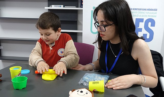 Üniversitelilerden otizmli çocuklara 'Oyunla Gelişim' katkısı