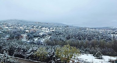 Yozgat'ta mayısta kar yağdı