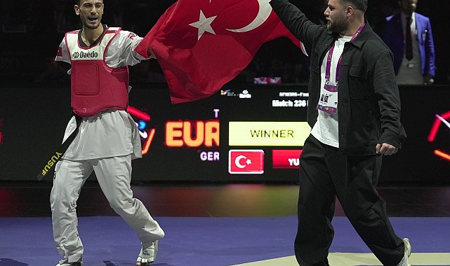 Yusuf Yünaçtı, Avrupa Para Tekvando Şampiyonası'nda altın madalya kazandı