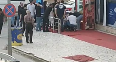 Yüzü maskeli şüphelinin silahlı saldırısında yaralandı