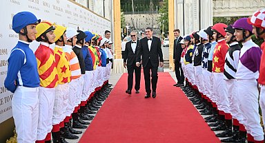 100'üncü Gazi Koşusu Resepsiyonu'nda görkemli kutlama