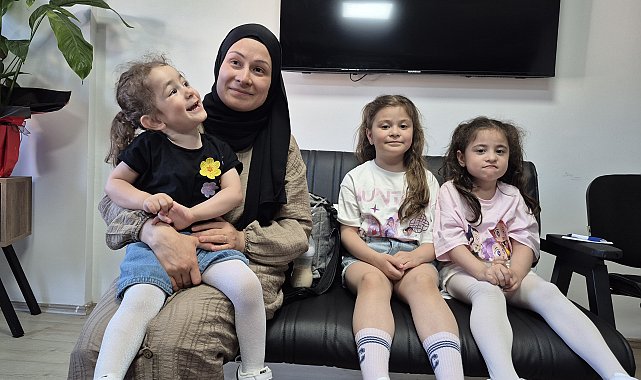 13 yıl önce ameliyat olup görmeye başlayan Eda Nur, 3 çocuğunun da sağlığına kavuşmasını istiyor