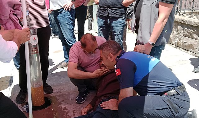 'Yol verme' kavgasında seken kurşunun isabet ettiği esnaf yaralandı