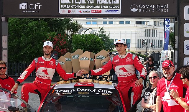50'nci Yeşil Bursa Rallisi'ni kazananı Kerem Kazaz oldu