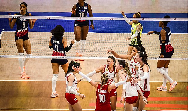 A Milli Kadın Voleybol Takımı, Milletler Ligi'ne galibiyetle başladı