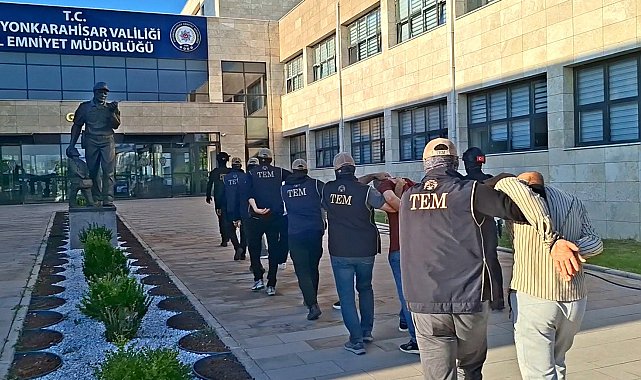 Afyonkarahisar'da DEAŞ operasyonu; 7 gözaltı