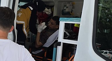Ahşap kesim makinesine elini kaptıran işçinin 2 parmağı koptu