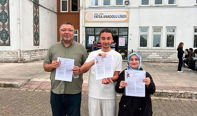 Ailece aynı okulda YKS heyecanı yaşadılar