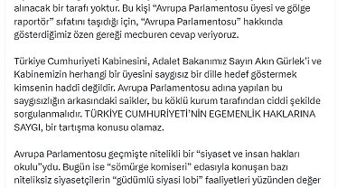 AK Parti'li Çelik: Türkiye'ye dönük bağnaz siyasi dilin hiçbir hükmü yoktur