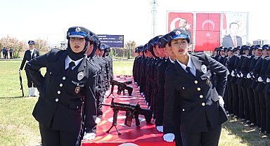 Aksaray POMEM'de 485 polis adayı mezun oldu