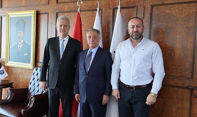 Altay'dan Mahmut Özgener ziyareti