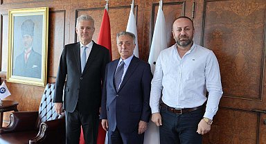 Altay'dan Mahmut Özgener ziyareti