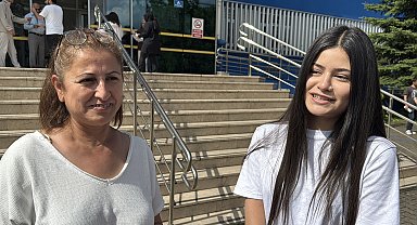 Anne-kız birlikte sınav heyecanı yaşadı