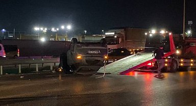 Arnavutköy'de 4 aracın karıştığı zincirleme kaza: 1 yaralı