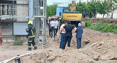 Bahçe duvarının altında kalan kepçe operatörü hayatını kaybetti