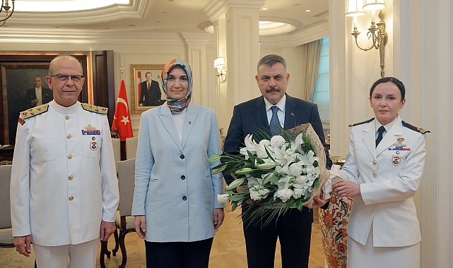 Bakan Çiftçi, Sahil Güvenlik heyetini kabul etti