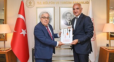 Bakan Ersoy, Rusya Büyükelçisi Verşinin'i kabul etti