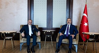 Bakan Fidan, ABD Başkanı'nın Arap ve Afrika İşlerinden Sorumlu Kıdemli Danışmanı Boulos'u kabul etti