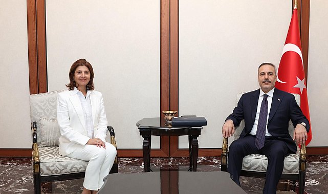 Bakan Fidan, BM'nin Kıbrıs meselesindeki temsilcisi Holguin'i kabul etti