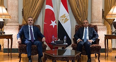 Bakan Fidan, Mısırlı mevkidaşı Abdulati ile görüştü