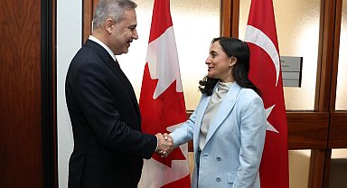 Bakan Fidan, Ottava'da Kanada Dışişleri Bakanı Anand ile bir araya geldi