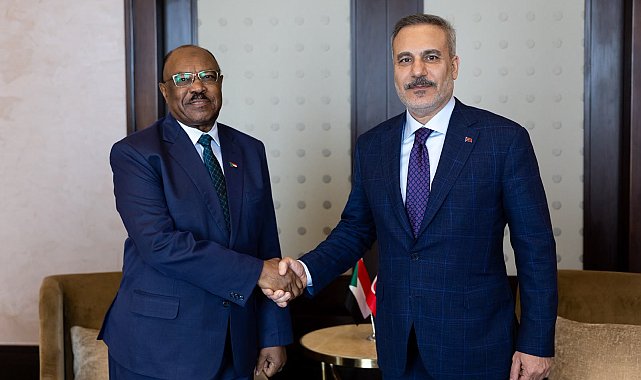 Bakan Fidan, Sudanlı mevkidaşı Salem ile bir araya geldi
