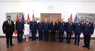 Bakan Güler, Hava Kuvvetleri Komutanı Kadıoğlu'nu kabul etti