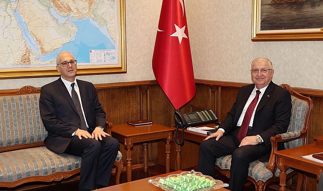 Bakan Güler, Mısır Büyükelçisi'ni kabul etti