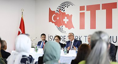 Bakan Işıkhan, İsviçre'de Türk Sivil Toplum Kuruluşları'nın temsilcileriyle buluştu