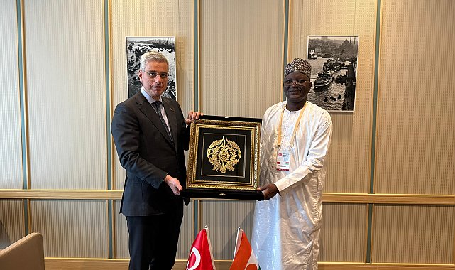 Bakan Memişoğlu, Nijerli mevkidaşı Hakimi ile bir araya geldi
