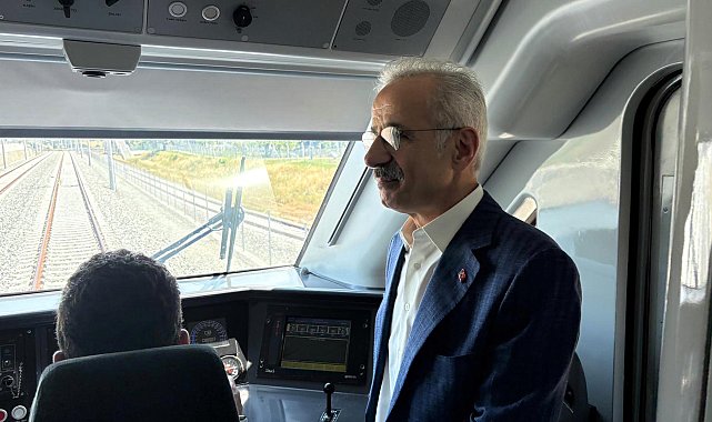 Bakan Uraloğlu: Halkalı-Kapıkule Hızlı Tren Hattı'nı bu yıl bitmeden işletmeye almayı hedefliyoruz