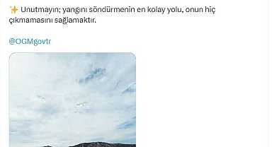 Bakan Yumaklı'dan orman yangınlarına karşı uyarı