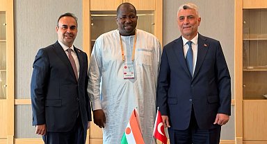 Bakanlar Bolat ve Kacır, Nijer Ticaret ve Sanayi Bakanı ile görüştü