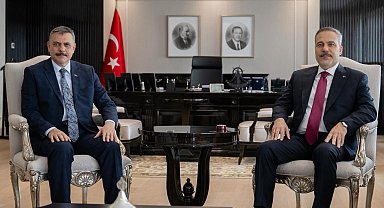 Bakanlar Fidan ve Çiftçi, Ankara'da görüştü