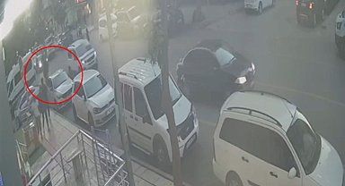 Balkondan düşen 21 aylık bebek yaralandı; o alar kamerada